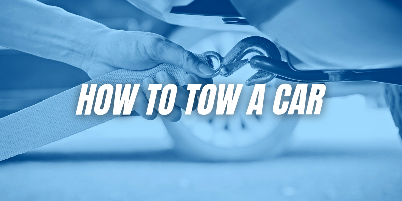 how to tow a car
